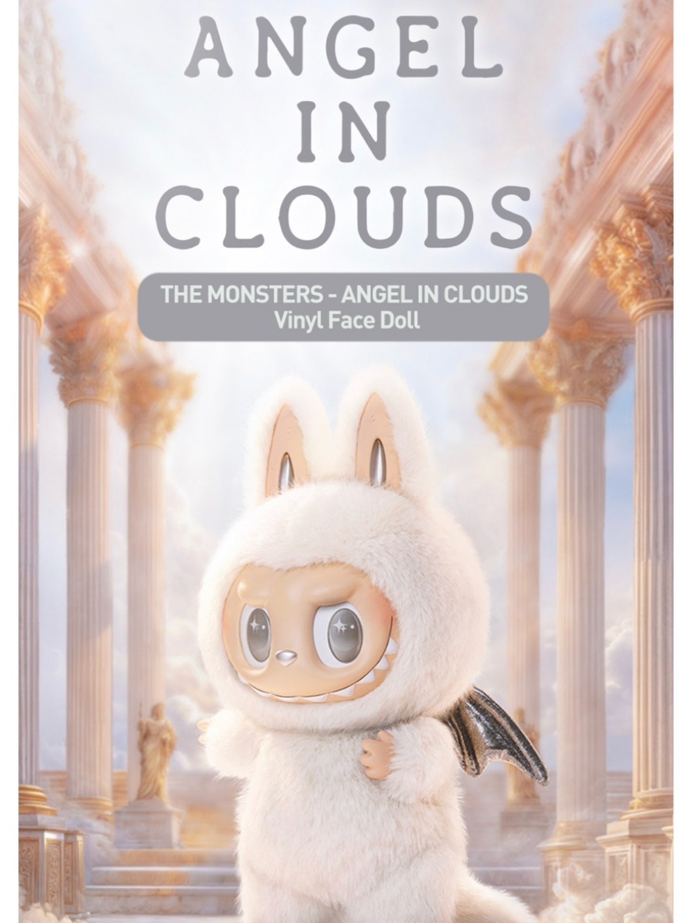Pop Mart The Monsters Angel In Cloud Vinyl Face Doll